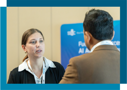 Audience engagement during AI technology forum, Participant contributing to oil and gas innovation panel, Live Q&A session at industrial digitalization conference